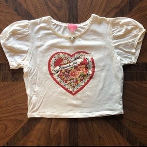 “Spank Me” Cropped Top